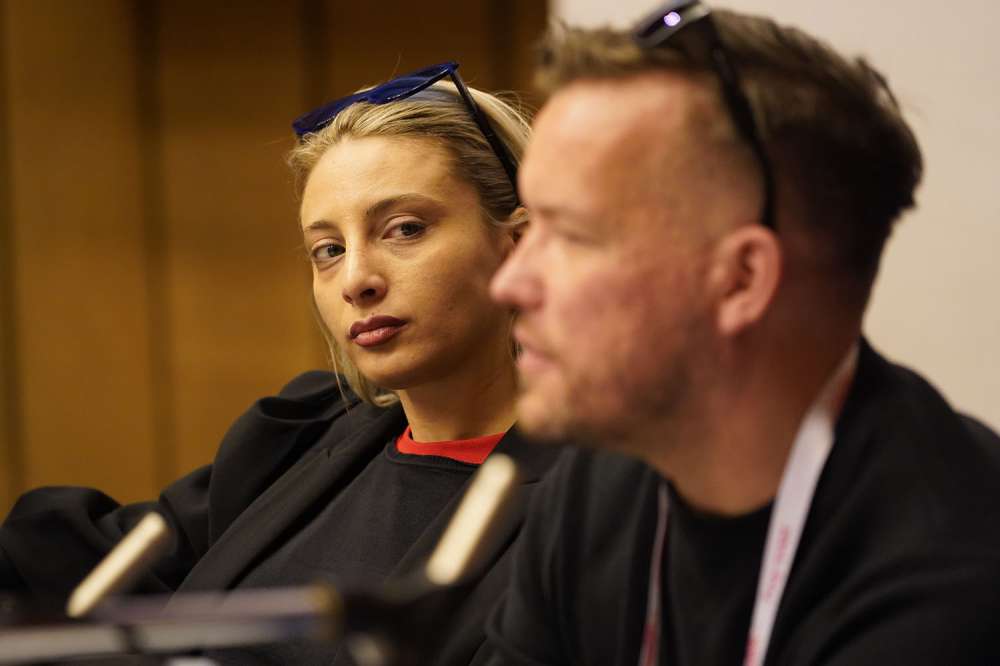 Actress Klara Mucci