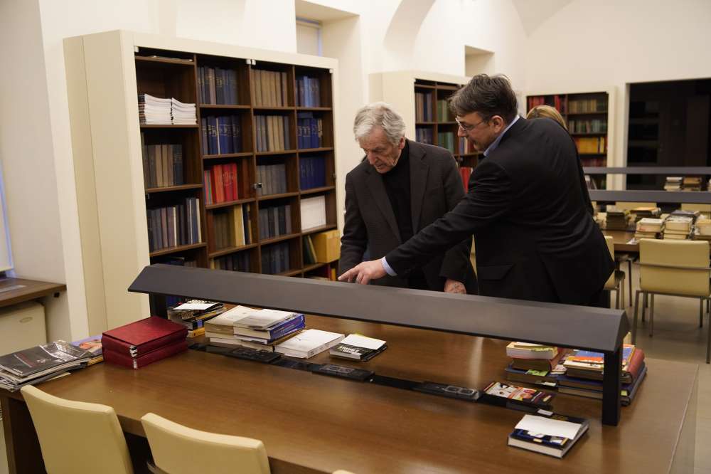 Kosta Gavras u Muzeju Jugoslovenske kinoteke