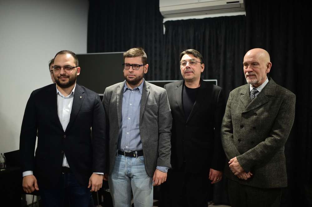 Beograd 08.03.2020. Dzon Malkovic (John Malkovich) odrzao je konferenciju za novinare povoso. svog ucesca na 48. fest-u. foto Dusan Milenkovic